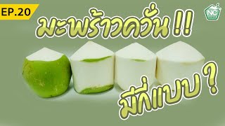 มะพร้าวควั่นมีกี่แบบ?  NC coconut Farm EP.20