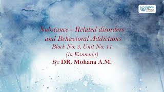 Substance - Related disorders and Behavioral Addictions