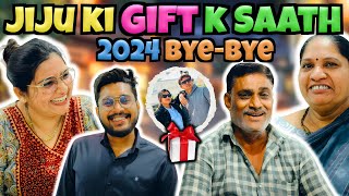 Jiju ki Gift k Saath 2024 ko Bye Bye🥰 @ViraliAkashShorts #viralipatel #viraliakashpatel #vlog