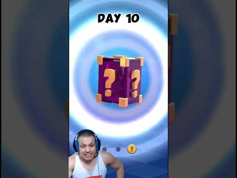 Día 10 de apertura de Lucky Drop en cuenta gratuita #luckydrop #clashroyale