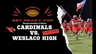 Harlingen Cardinals vs. Weslaco High