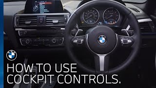 BMW UK | How do I use the cockpit controls?