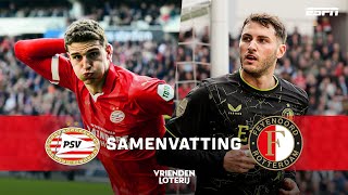 ⚡ RAZENDSNELLE GOAL IN DOELPUNTRIJKE TOPPER! 😍🍿 | Samenvatting PSV - Feyenoord