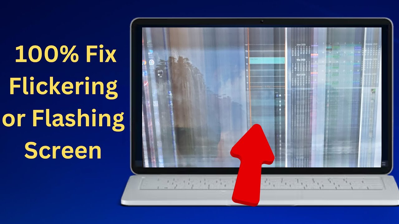 Hp Laptop Screen Flashes Fix Hp Laptop Screen Flickering Or Blinking