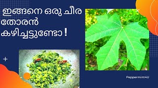 Mayan cheera thoran| mexican spinach thoran in malayalam | മായന്‍ ചീര