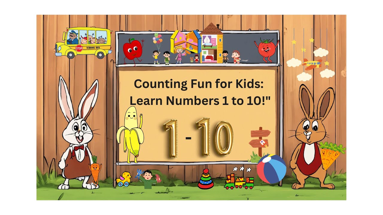 Counting Fun Exploring Numbers 1 To 10 For Kids Youtube