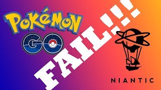 NIANTIC FIX POKEMON GO! THIS IS UNFAIR.