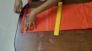 லைனிங் பிளவுஸ் கட்டிங் சிம்பிள் method #lining blouse cutting in easy method #blousecutting#blouse