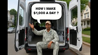 How to Make $1,000 Per Day With a Cargo Van