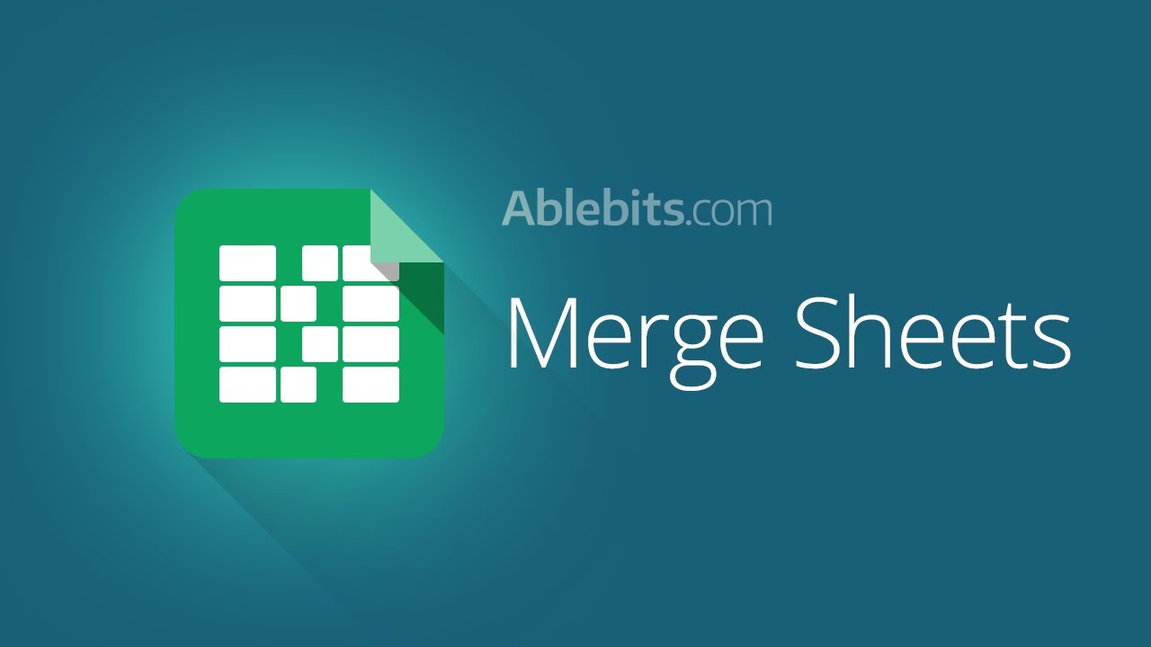 Merge Sheets In Google Sheets - YouTube