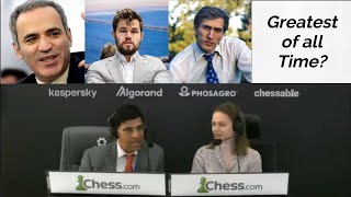 Vishy Anand on Best Chess Player Ever - "I Usually Just Say Fischer But..."