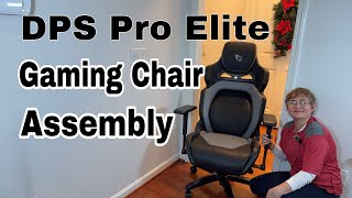 DPS Pro Elite Gaming Chair 2024- Costco- Assembly- 4-Way Adjustable Lumbar