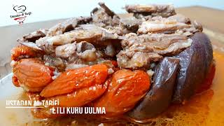 TAM KIVAMINDA KURU PATLICAN ve BİBER Dolması 👍 Etli KARIŞIK KURU DOLMA Tarifi 👍 Ustadan Al Tarifi