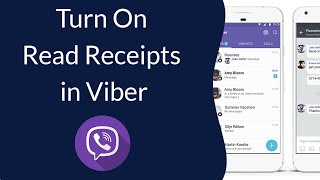 How to Turn On Read Receipts in Viber App?