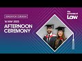 The University of Law Graduation - 16 May Afternoon Ceremony