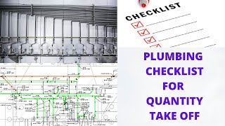 MEP Quantity Surveying | Checklist for Plumbing System Take Off | Measurement
