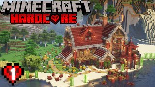Minecraft 1.19 Hardcore Let's Play: Starter Beach House! Episode 1