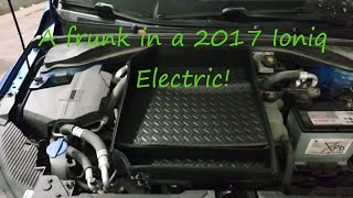 I installed Frunk in my Hyundai Ioniq Electric