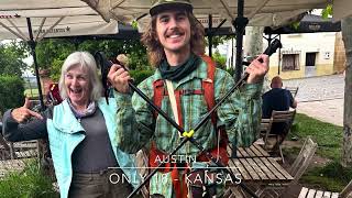 John and Sheila walk the Camino