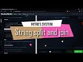 String split and join | Hackerrank | Python