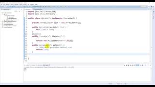 Customize a generic Iterator in Java