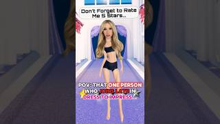 Diese „EINE PERSON“, die sich SPÄT in DRESS TO IMPRESS auf ROBLOX einschreibt …