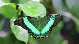 The spiritual meaning and symbolism of a green butterfly