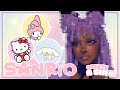 I made Sims INSPIRED by Sanrio Characters