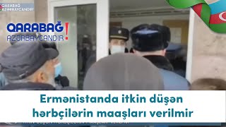 Ermənistanda itkin düşən hərbçilərin maaşları verilmir (08.12.2020)