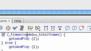 Adobe Flash CS3 - ActionScript 2.0 Easy PreLoader - Flash Tutorials For Beginners