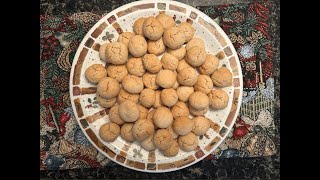 Kourabiethes (Short Bread) - Greek Biscuits