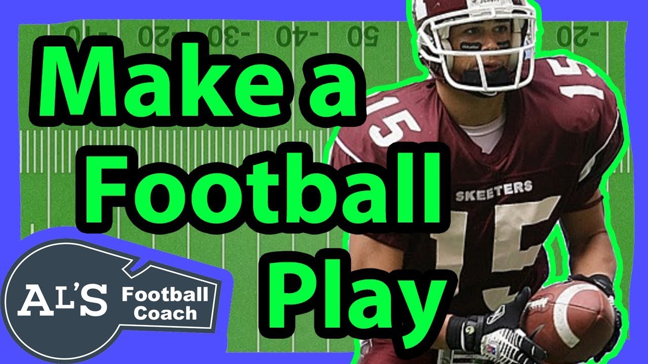 Make Your Own Football Plays Youtube