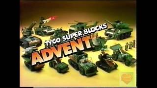 Tyco Super Blocks Adventure Military Series | Television Commercial | 1987