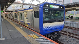 【成田線】2520M E235系1000番台J-06編成 成田駅 発車シーン