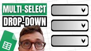 MULTI-SELECTION DROP-DOWN LIST (Google Sheets Tutorial)
