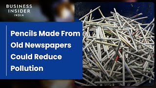 Pencils Made From Old Newspapers Could Reduce Pollution | World Wide Waste