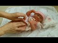 jc toys la new born baby olivia first day home🏡throwback to olivia s birth day🍼 feeding u0026changing