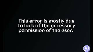 Method to Fix SQL error 3415