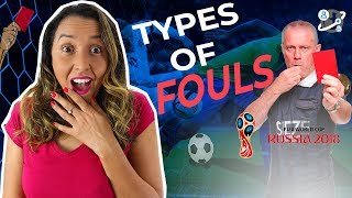 Types Of FOULS in Football - The World Cup 2018