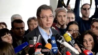 Vučić: Ako izgubimo, nećemo tražiti izgovore