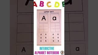 Interactive Alphabet Notebook