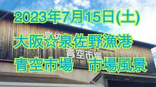 【市場風景】大阪☆泉佐野漁港　青空市場　市場風景　#ゆーかりちゃんねる　#市場　#市場風景　#鮮魚　#泉佐野　#泉佐野漁港　#泉佐野青空市場