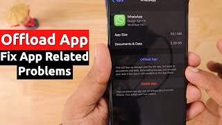 iPhone and iPad Apps Crash, Notification Problems 🔥 Fix with OFFLOAD APP Feature