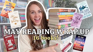 the 16 books I read in May! ✨📚🌸 *monthly reading wrap-up*