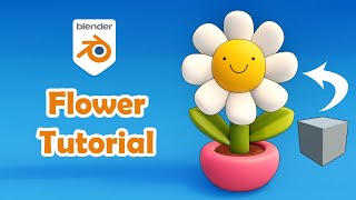 Easy Flower Tutorial Blender