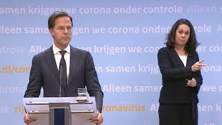 21 april 2020: Integrale persconferentie van premier Rutte en Jaap van Dissel (RIVM)