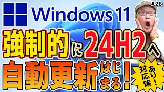 【対応策あり】Windows11 24H2への強制自動更新がはじまります【うえもトーク#28】