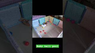 Baby tent house/ baby playyard/ baby ball pool #viral#babycare #trending #ytshorts #shorts #babytoys