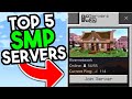 Top 5 SMP Servers For Minecraft Bedrock 1.20!