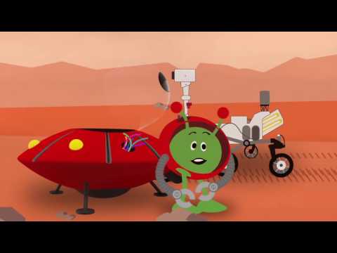 Paxi The Red Planet Video Kidibot